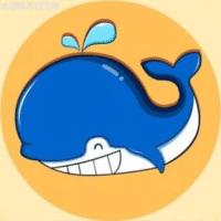 蓝色的小鲸鱼
